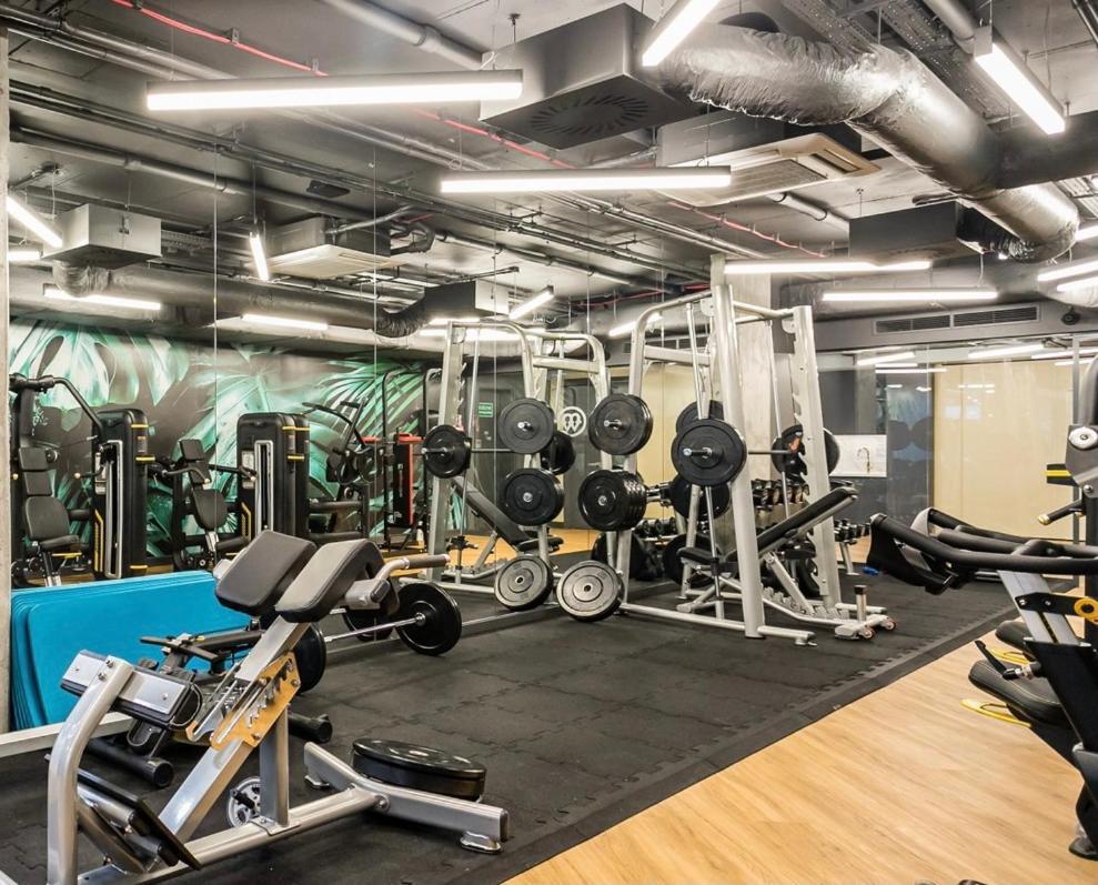 Exclusive 2Br! Apartment In Center +Netflix +Gym Varsóvia Exterior foto